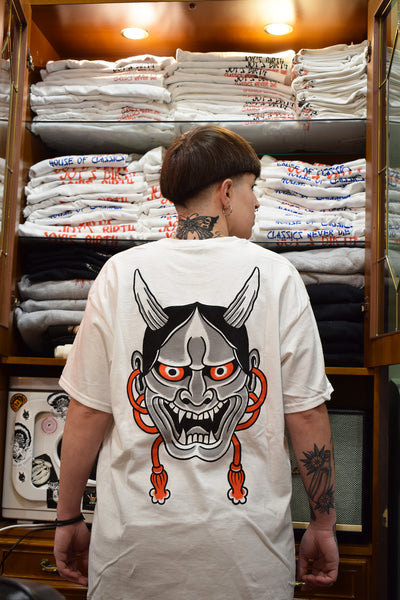 Hannya White Tee